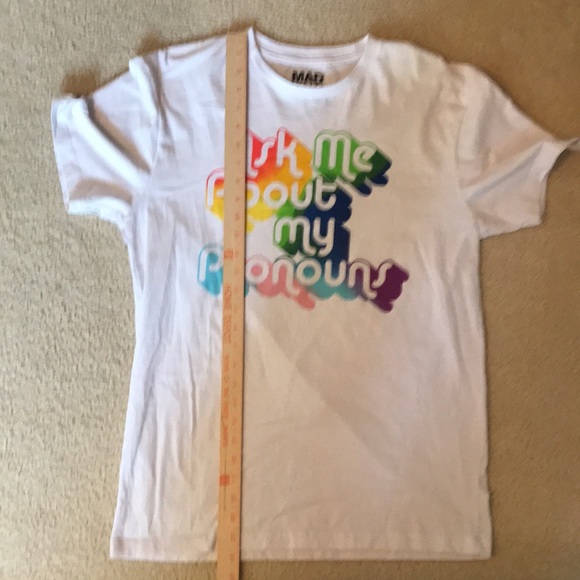 🏳️‍🌈  LGTBQ Pride Embrace Your Pronoun. DEI NWOT - Picture 6 of 8